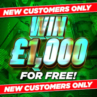 Win £1,000 Tax Free Cash For FREE! *NEW CUSTOMERS ONLY*