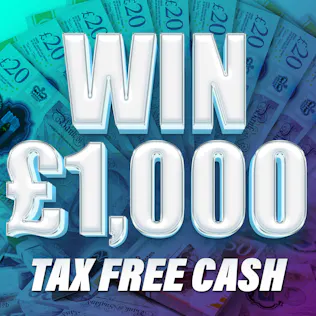 Win £1,000 Tax Free Cash For 99p!