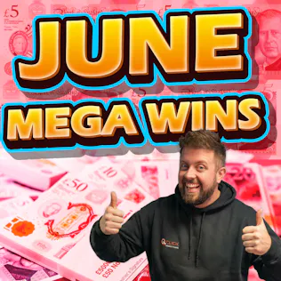 June Mega Wins Instant Win + £2,500 END PRIZE!