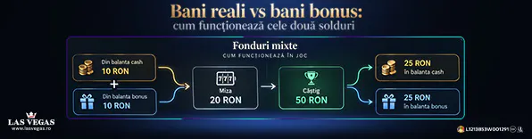 Bani reali vs bani bonus: diferențele explicate