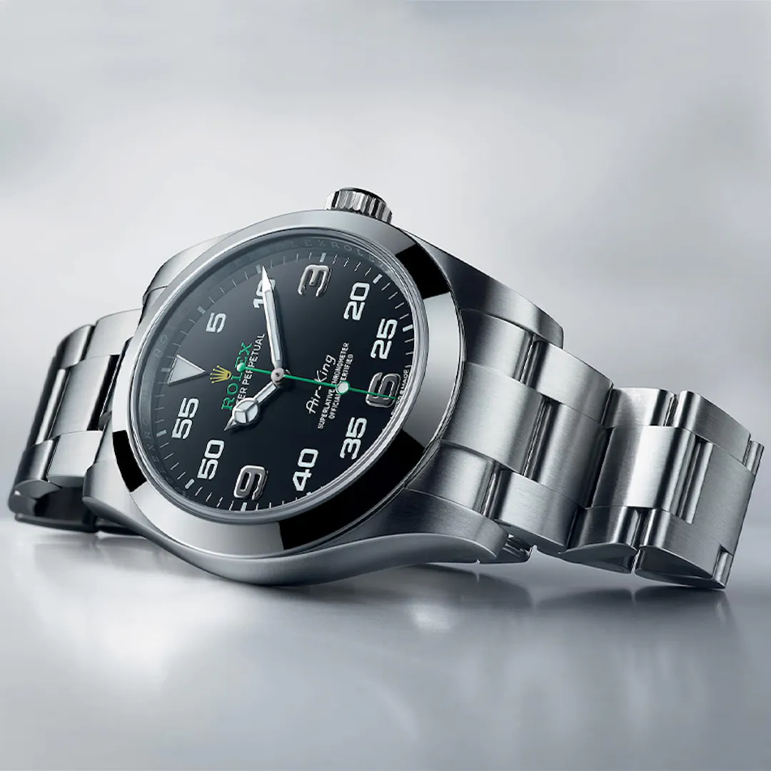 NEW ROLEX AIR KING 40MM BLACK DIAL or £5,000