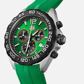 TAG HEUER FORMULA 1 43MM GREEN DIAL WATCH