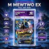 ACE 10 GEM MINT 2015 BREAKTHROUGH M MEWTWO EX  - POP 7 POKEMON or £1000