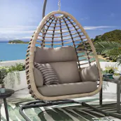 BALI HANGING EGG CHAIR + COVER 5 COLOUR CHOICES