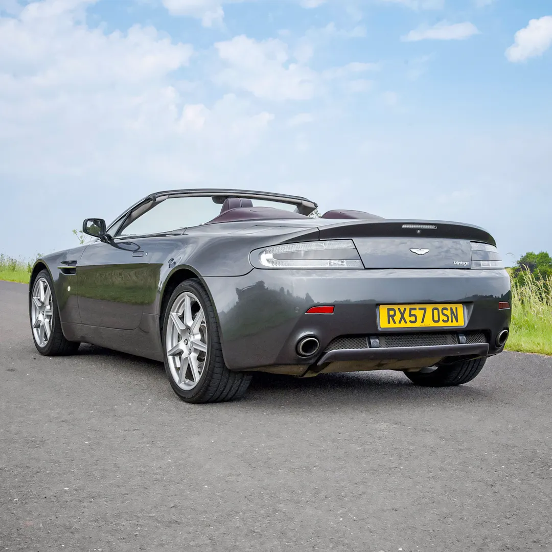 2008 Aston Martin V8 Vantage Roadster + £5000