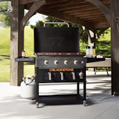 BLACKSTONE 36 INCH 4 BURNER GAS GRIDDLE BUILT IN AIR FRYERS
