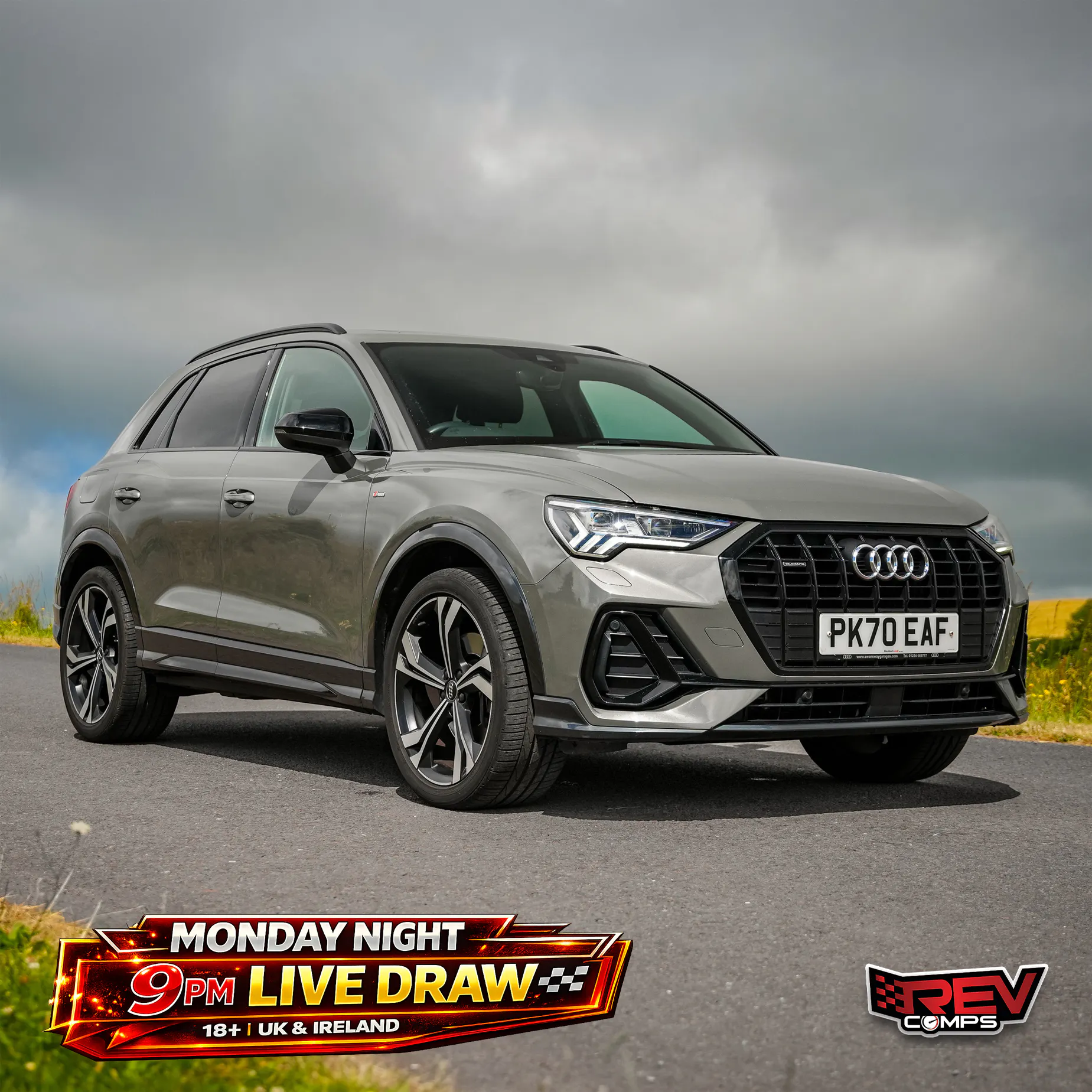 2021 AUDI Q3 EDITION 1 QUATTRO TDI + £1000
