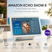 AMAZON ECHO SHOW 8 – SMART DISPLAY + ALEXA