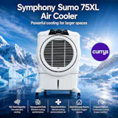 SYMPHONY SUMO 75XL AIR COOLER - GREY