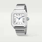 NEW CARTIER SANTOS DE CARTIER WATCH WHITE DIAL WATCH LOW ODDS