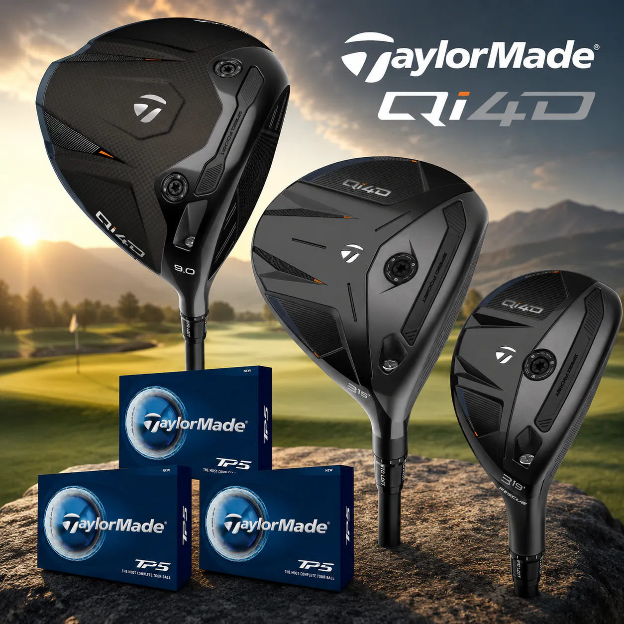 TAYLORMADE QI4D WOOD BUNDLE