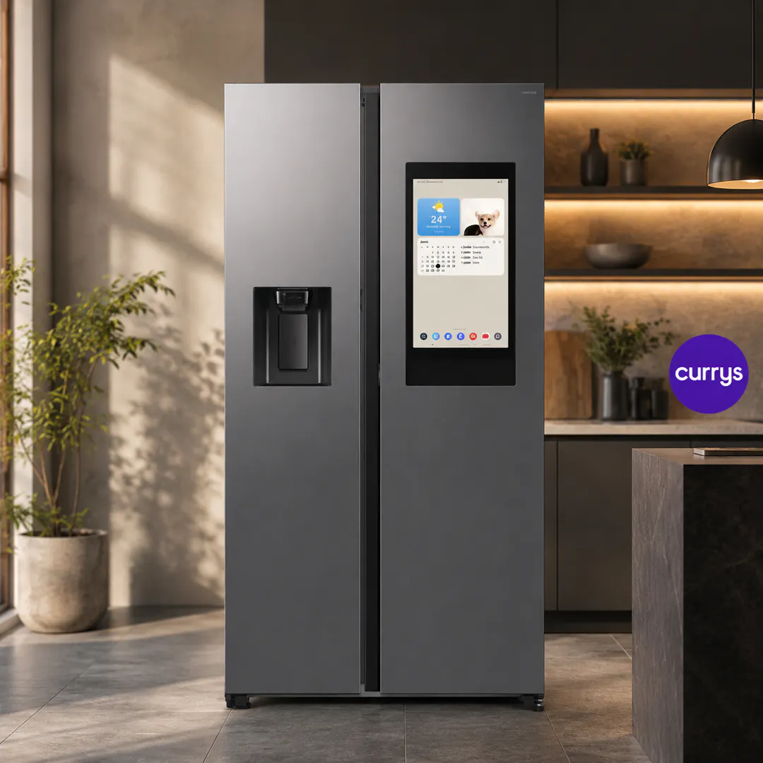 SAMSUNG AI FAMILY HUB AMERICAN-STYLE SMART FRIDGE FREEZER
