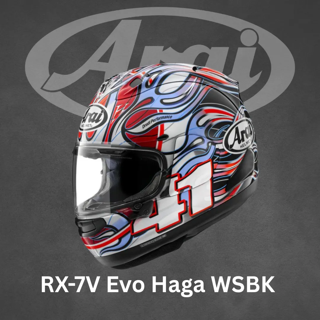 ARAI RX-7V EVO + POD BAG - 20 X HELMET CHOICES