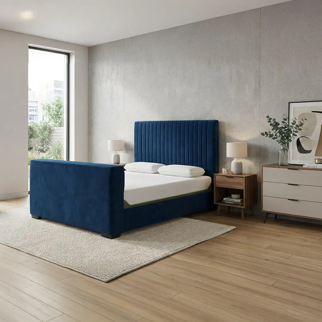 THE ULTIMATE KINGSIZE TV BED BUNDLE - FRAME, MATTRESS & TV
