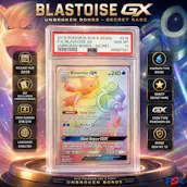PSA 10 SUN & MOON GX SECRET RARE RAINBOW SET POKEMON