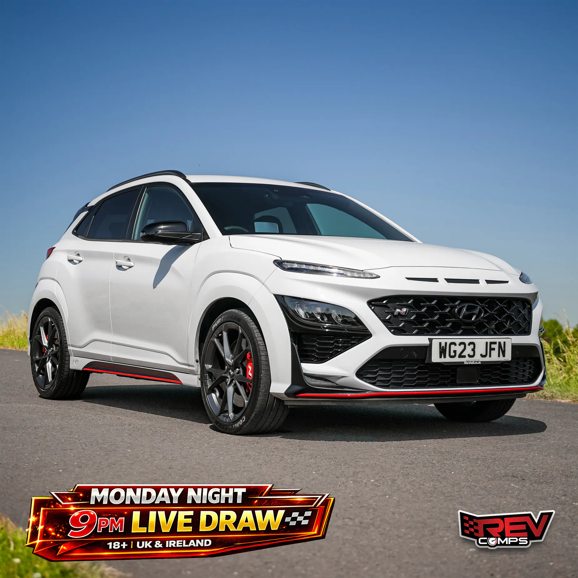 2023 HYUNDAI KONA N 2.0L 280BHP + £2000