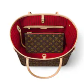 NEW LOUIS VUITTON NEVERFULL MM CHERRY TOTE BAG