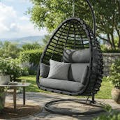 BALI HANGING EGG CHAIR + COVER 5 COLOUR CHOICES
