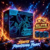 3 x BRAND NEW POKEMON PHANTASMAL FLAMES ELITE TRAINER BOXES