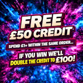 FREE ENTRY - 5 WINNERS x £50 Rev Comps Credit