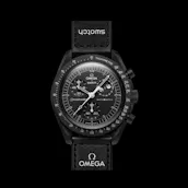 Swatch X OMEGA SNOOPY BLACK MISSION TO THE MOONPHASE