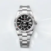 NEW ROLEX SKY-DWELLER WHITE GOLD BLACK DIAL OR £13,000