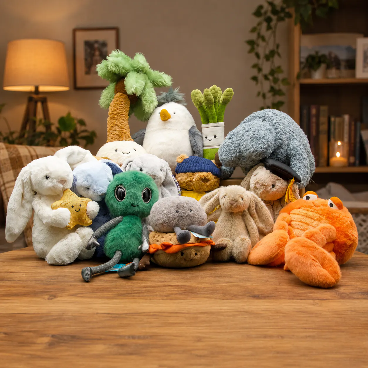 MEGA BRAND NEW JELLYCAT PLUSH TEDDY BUNDLE