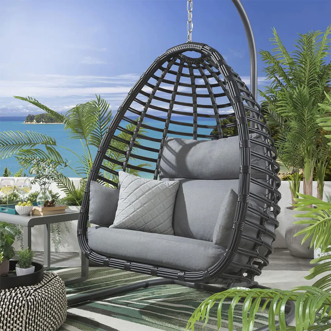 Bali Hanging Egg Chair + Cover 5 Colour Choices