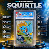ACE GEM MINT 10 FIRST PARTNER ILLUSTRATION SERIES 1 SIX-CARD POKEMON COLLECTION