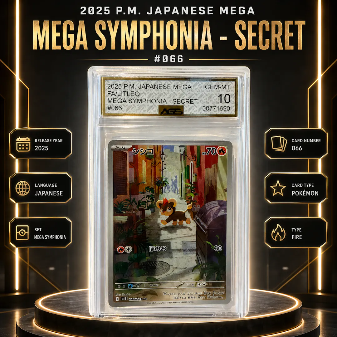 AGS 10 LITLEO AR MEGA SYMPHONIA JAPANESE SHOWCASE