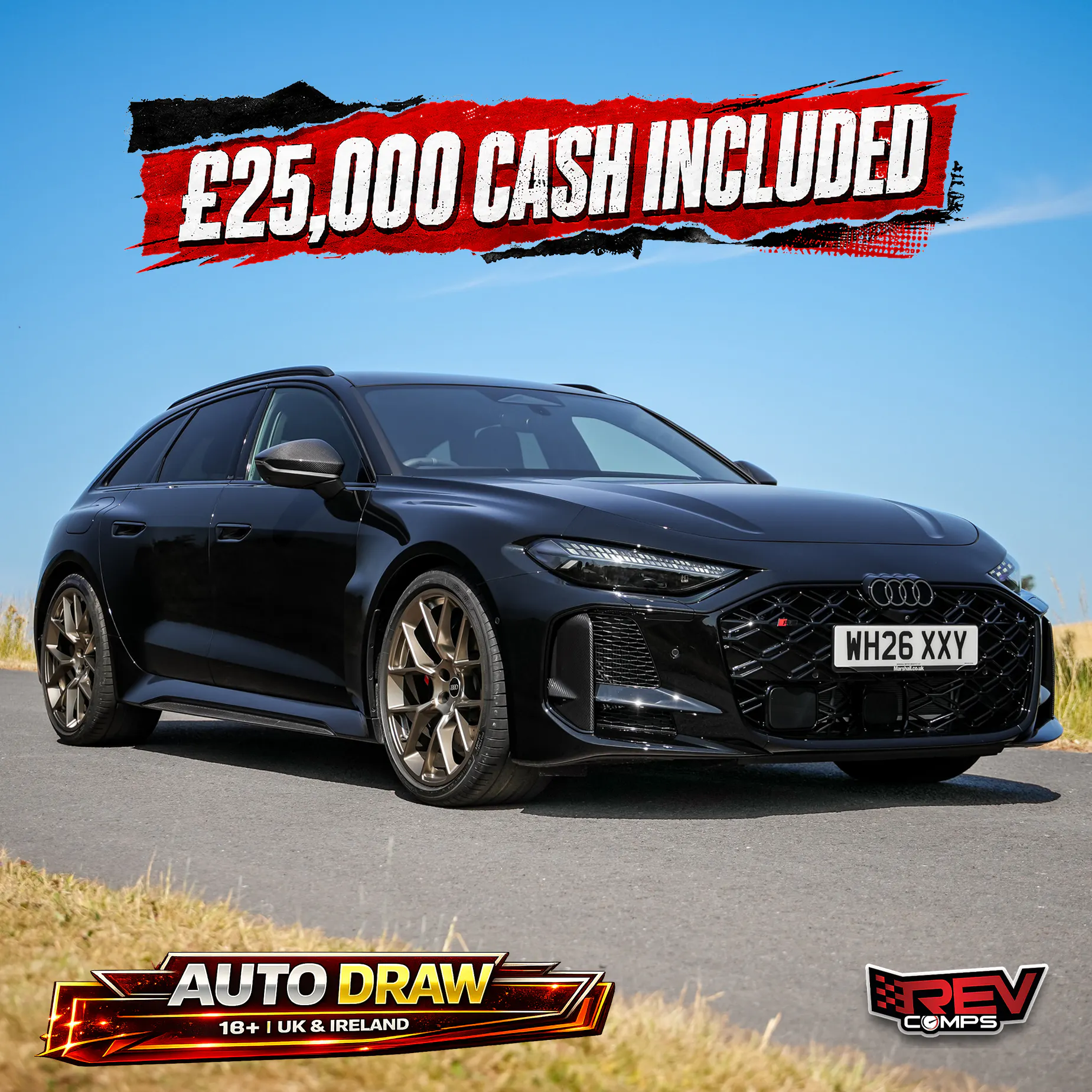 NEW 2026 AUDI RS5 2.9L V6 AVANT + £25,000