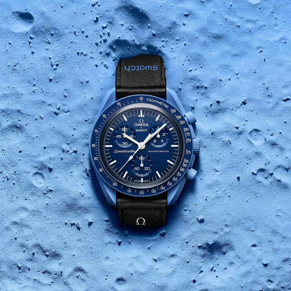 OMEGA X SWATCH MISSION TO NEPTUNE BIOCERAMIC MOONSWATCH