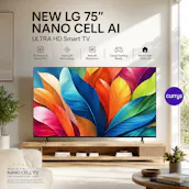 NEW LG 75" NANO CELL AI ULTRA HD Smart TV