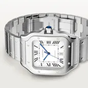 NEW CARTIER SANTOS DE CARTIER WATCH WHITE DIAL WATCH LOW ODDS