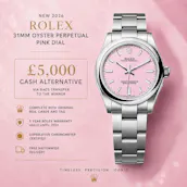 NEW 2026 ROLEX 31MM OYSTER PERPETUAL PINK DIAL OR £5,000