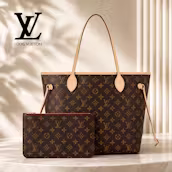 NEW LOUIS VUITTON NEVERFULL MM CHERRY TOTE BAG