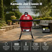 KAMADO JOE CLASSIC I CART + COVER