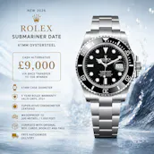 NEW 2026 Rolex 41mm Submariner Date or £9,000