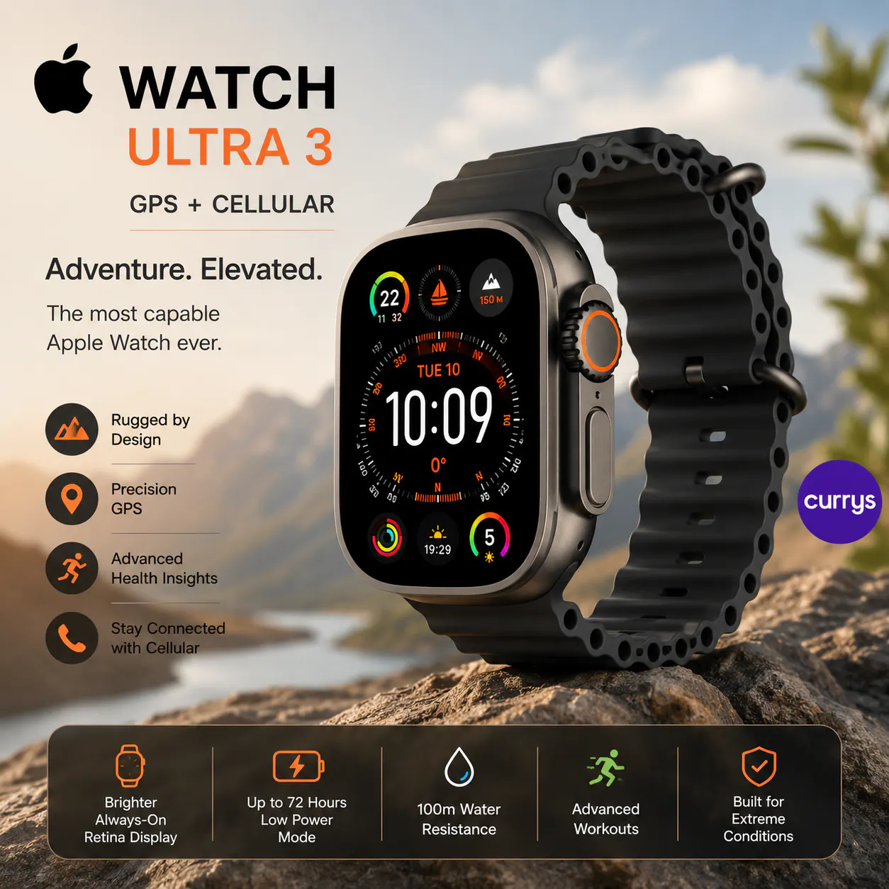 NEW APPLE WATCH ULTRA 3 GPS + CELLULAR