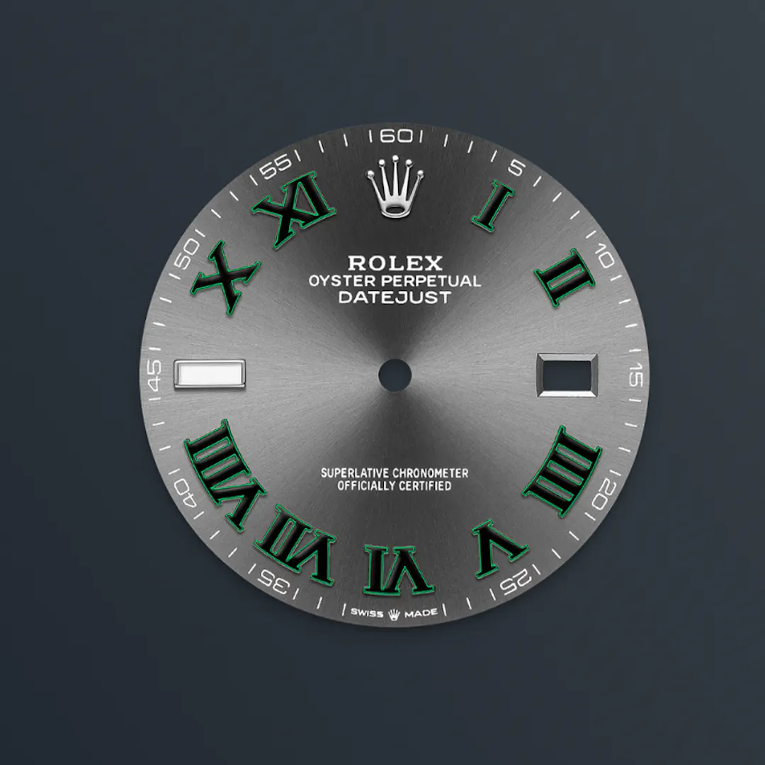 NEW 2026 ROLEX DATEJUST 41MM WHITE GOLD 'WIMBLEDON' or £9,000