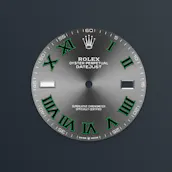 NEW 2026 ROLEX DATEJUST 41MM WHITE GOLD 'WIMBLEDON' or £9,000