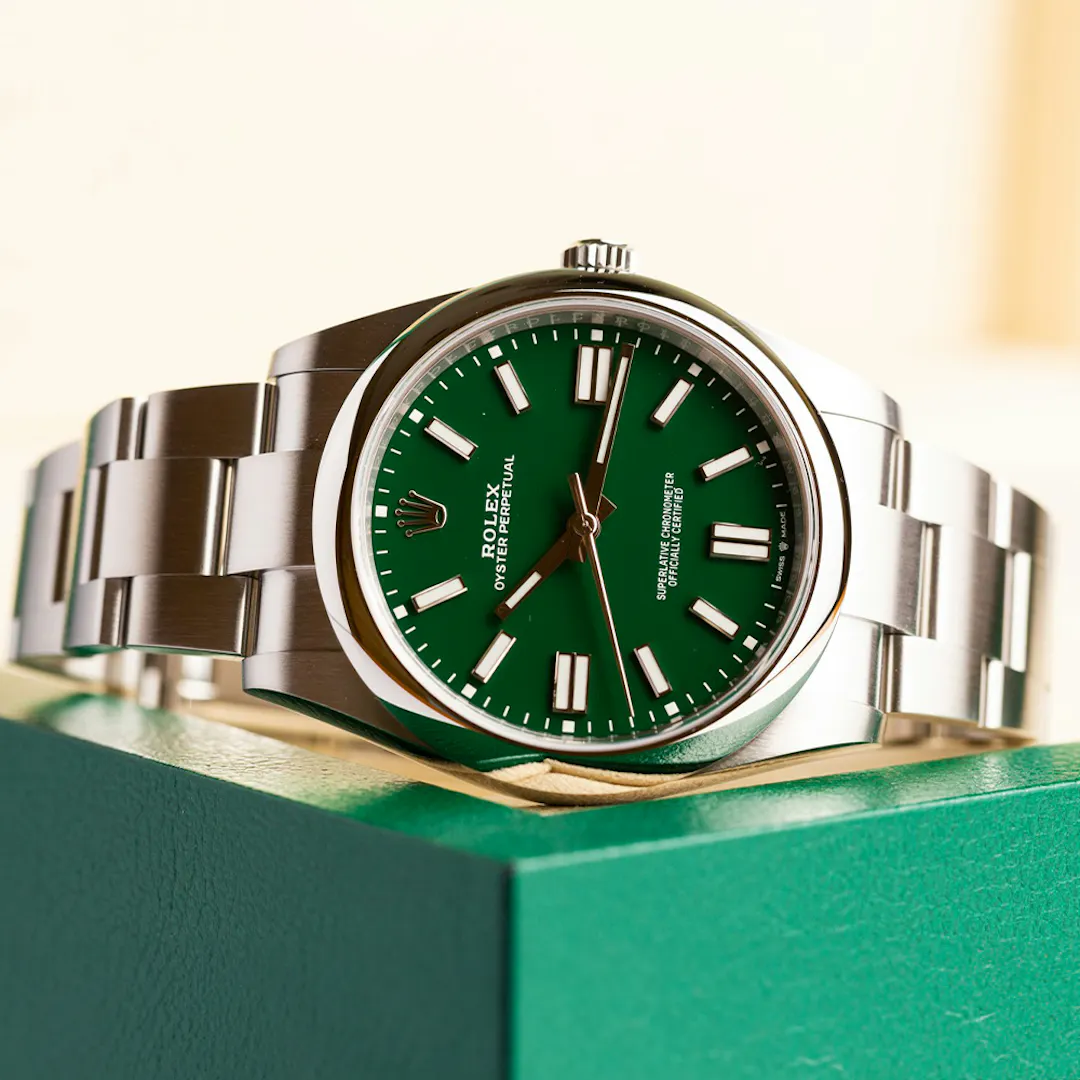 NEW 2026 ROLEX OYSTER PEP 41MM GREEN DIAL or £5,000