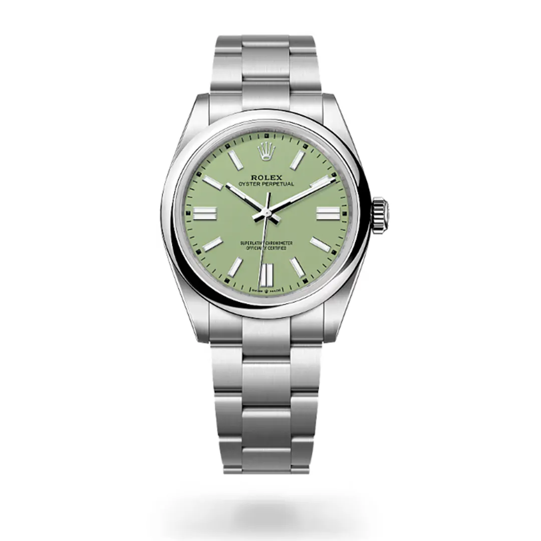 New 2026 Rolex 36MM OP PISTACHIO GREEN DIAL or £6,000