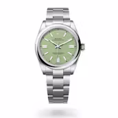 New 2026 Rolex 36MM OP PISTACHIO GREEN DIAL or £6,000