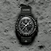 SWATCH X OMEGA SNOOPY MOONPHASE BLACK