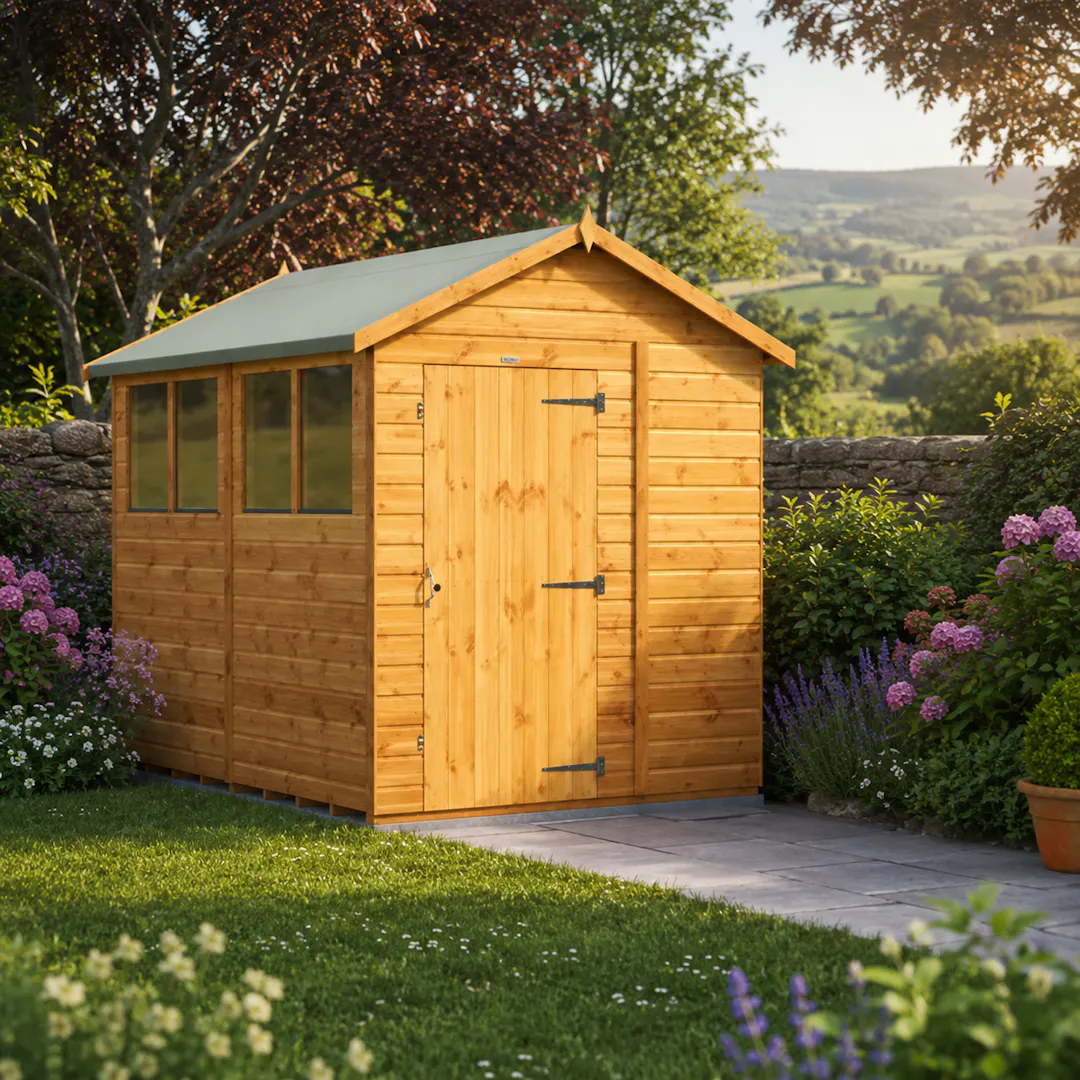 Power Apex GARDEN Shed 8x6