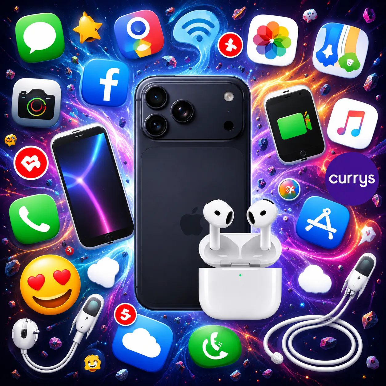 IPHONE 17 PRO MAX 256GB & APPLE  AIRPODS 4