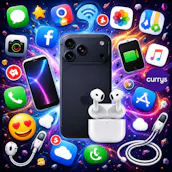 IPHONE 17 PRO MAX 256GB & APPLE  AIRPODS 4