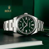 NEW 2026 ROLEX OYSTER PEP 41MM GREEN DIAL or £5,000