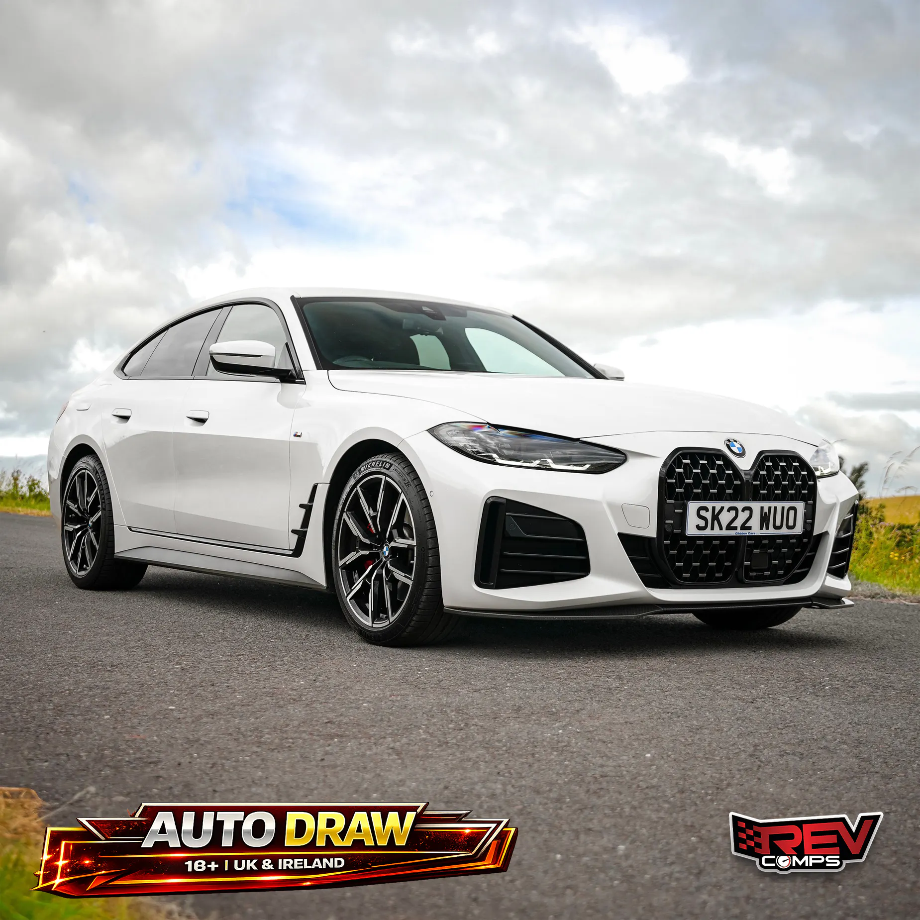 2022 BMW 420D Gran Coupe M Sport + £2000